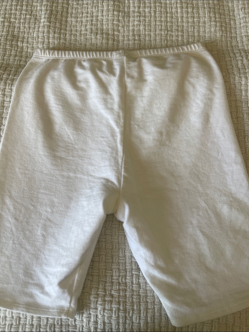 Basic White Bike Shorts - Picture 4 of 4